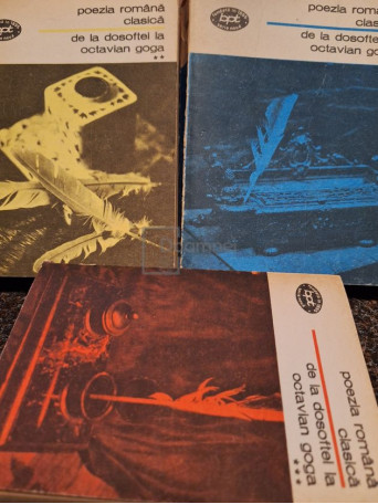 Poezia romana clasica, 3 vol. - 1976 - Brosata