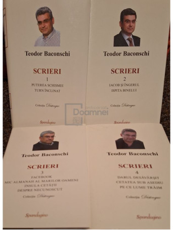 Teodor Baconschi - Scrieri, 4 vol. - 2021 / 2022 - Cartonata