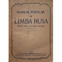 Manual popular de limba rusa pentru uzul cursurilor populare ciclul I