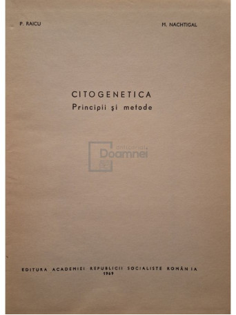 P. Raicu - Citogenetica - 1969 - Cartonata
