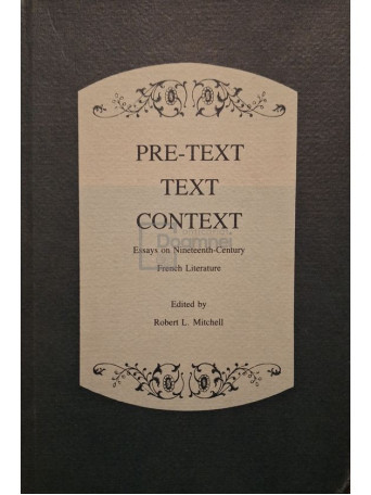 Robert L. Mitchell - Pre-text, text, context - 1980 - Cartonata