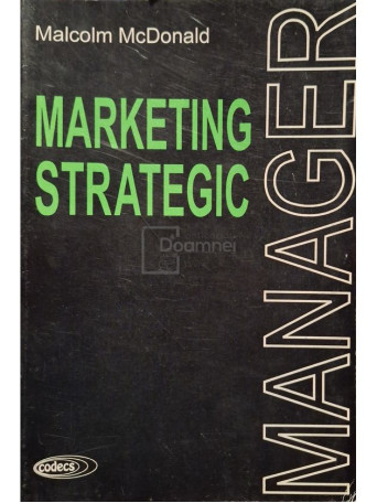Malcolm McDonald - Marketing strategic - 1998 - Brosata