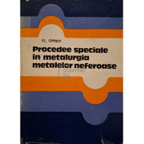 Procedee speciale in metalurgia metalelor neferoase