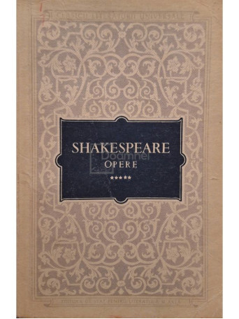 W. Shakespeare - Opere, vol. 5 - 1958 - Brosata