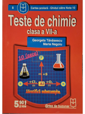 Georgeta Tanasescu - Teste de chimie clasa a VII-a - Brosata