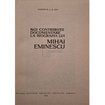 Noi contributii documentare la biografia lui Mihai Eminescu