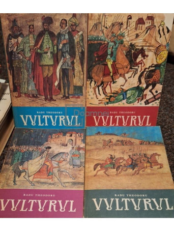 Radu Theodoru - Vulturul, 4 vol. - 1971 / 1972 / 1973 / 1974 - Brosata