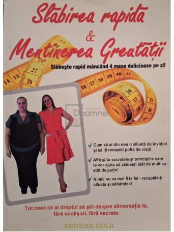 Flavia Deak - Slabirea rapida si mentinerea greutatii - Brosata