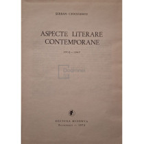 Aspecte literare contemporane 1932-1947