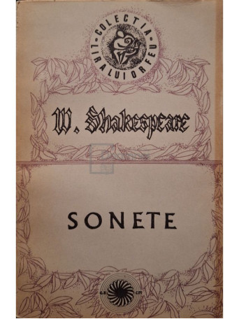 William Shakespeare - Sonete - 1991 - Brosata