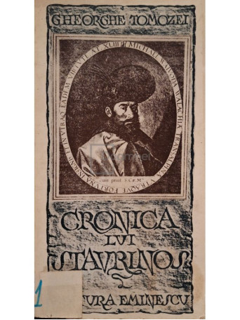 Gheorghe Tomozei - Cronica lui Stavrinos - 1975 - Brosata