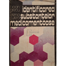 Identificarea substantelor medicamentoase