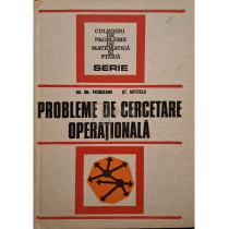Probleme de cercetare operationala