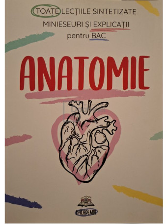 Bianca Ionescu - Anatomie - 2023 - Brosata