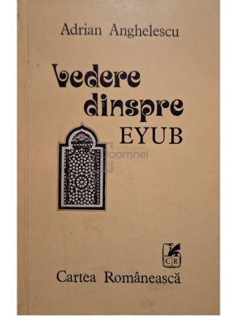 Adrian Anghelescu - Vedere dinspre EYUB - 1986 - Brosata