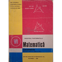 Matematica: geometrie - Manual pentru clasa a VI-a