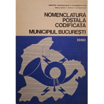 Nomenclatura postala codificata Municipiul Bucuresti