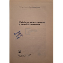 Modelarea unitara a genezei si dezvoltarii sistemelor