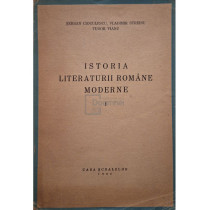 Istoria literaturii romane moderne, vol. 1 (semnata)