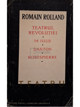 Romain Rolland - Teatru - 1966 - Brosata