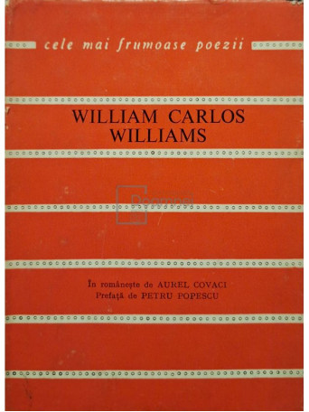 William Carlos Williams - Poeme - 1971 - Cartonata