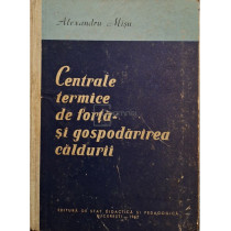 Centrale termice de forta si gospodarirea caldurii