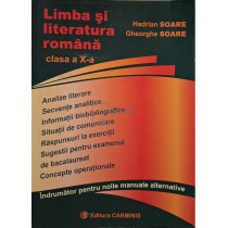 Limba si literatura romana, clasa a X-a