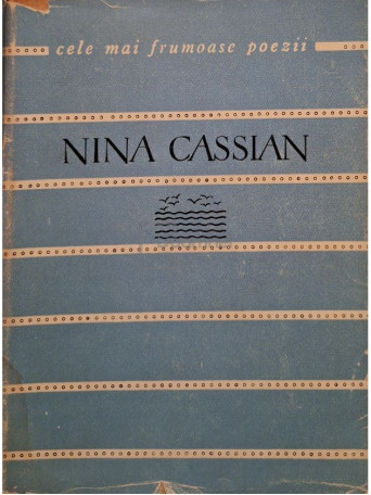 Nina Cassian - Poezii - 1962 - Brosata