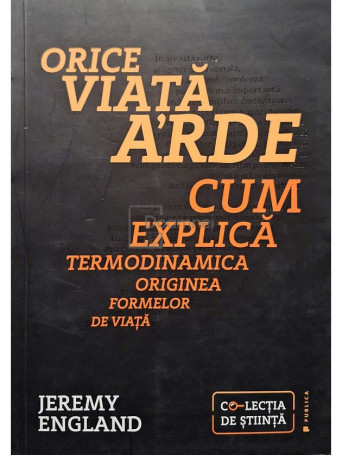 Jeremy Englang - Orice viata arde - 2021 - Brosata