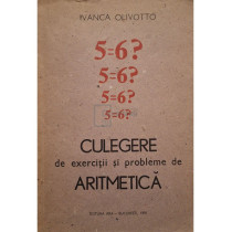 Culegere de exercitii si probleme de aritmetica