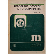 Topografie, geodezie si fotogrammetrie clasa a XI-a