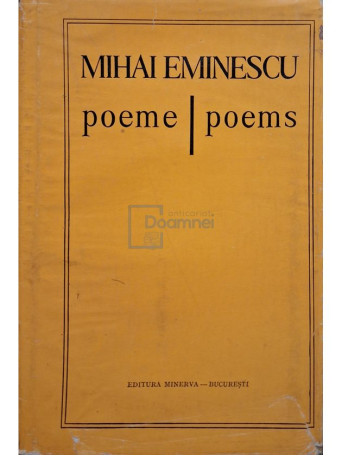 Mihai Eminescu - Poeme / Poems - 1978 - Cartonata