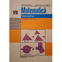 Matematica, geometrie - Manual pentru clasa a VII-a