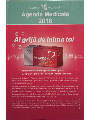 Agenda medicala 2018 - 2018 - Cartonata