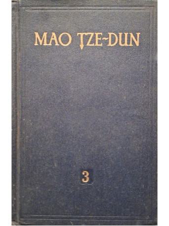 Mao Tze-Dun - Opere alese, vol. 3 - 1955 - Cartonata