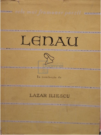 Nikolaus Lenau - Versuri alese - 1957 - Brosata
