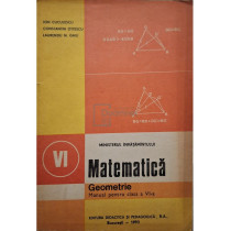 Matematica - Geometrie - Manual pentru clasa a VI-a