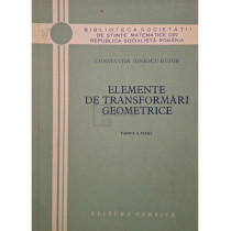 Elemente de transformari geometrice, part. 4