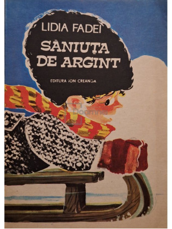 Lidia Fadei - Saniuta de argint (semnata) - 1987 - Brosata