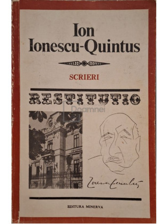 Ion Ionescu-Quintus - Scrieri - 1981 - Brosata