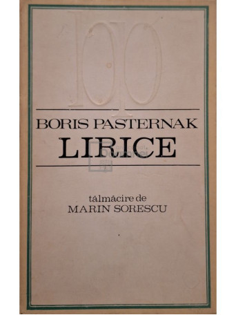 Boris Pasternak - Lirice - 1969 - Brosata