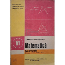 Matematica, geometrie - Manual pentru clasa a VI-a