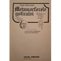 Metamorfozele goticului (usoare halouri de apa pe coperti)