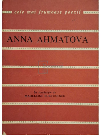 Anna Ahmatova - Poezii - 1968 - Brosata