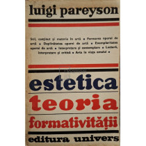 Estetica. Teoria formativitatii