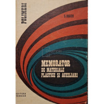 Memorator de materiale plastice si auxiliari - Polimeri