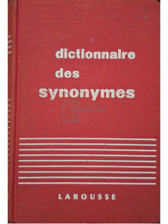Rene Bailly - Dictionnaire des synonymes - 1968 - Cartonata