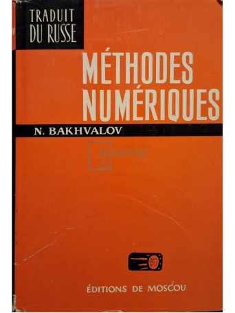N. Bakhvalov - Methodes numeriques - 1976 - Cartonata