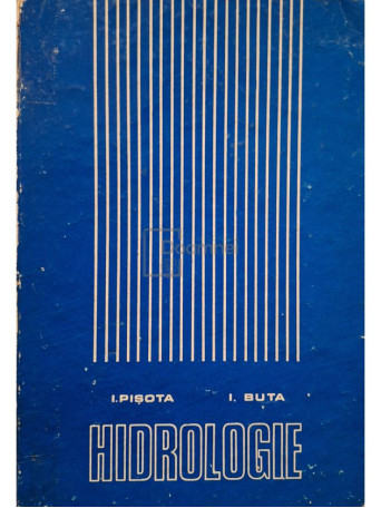 I. Pisota - Hidrologie - 1975 - Cartonata