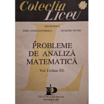 Probleme de analiza matematica, vol. I (clasa XI) (semnata)